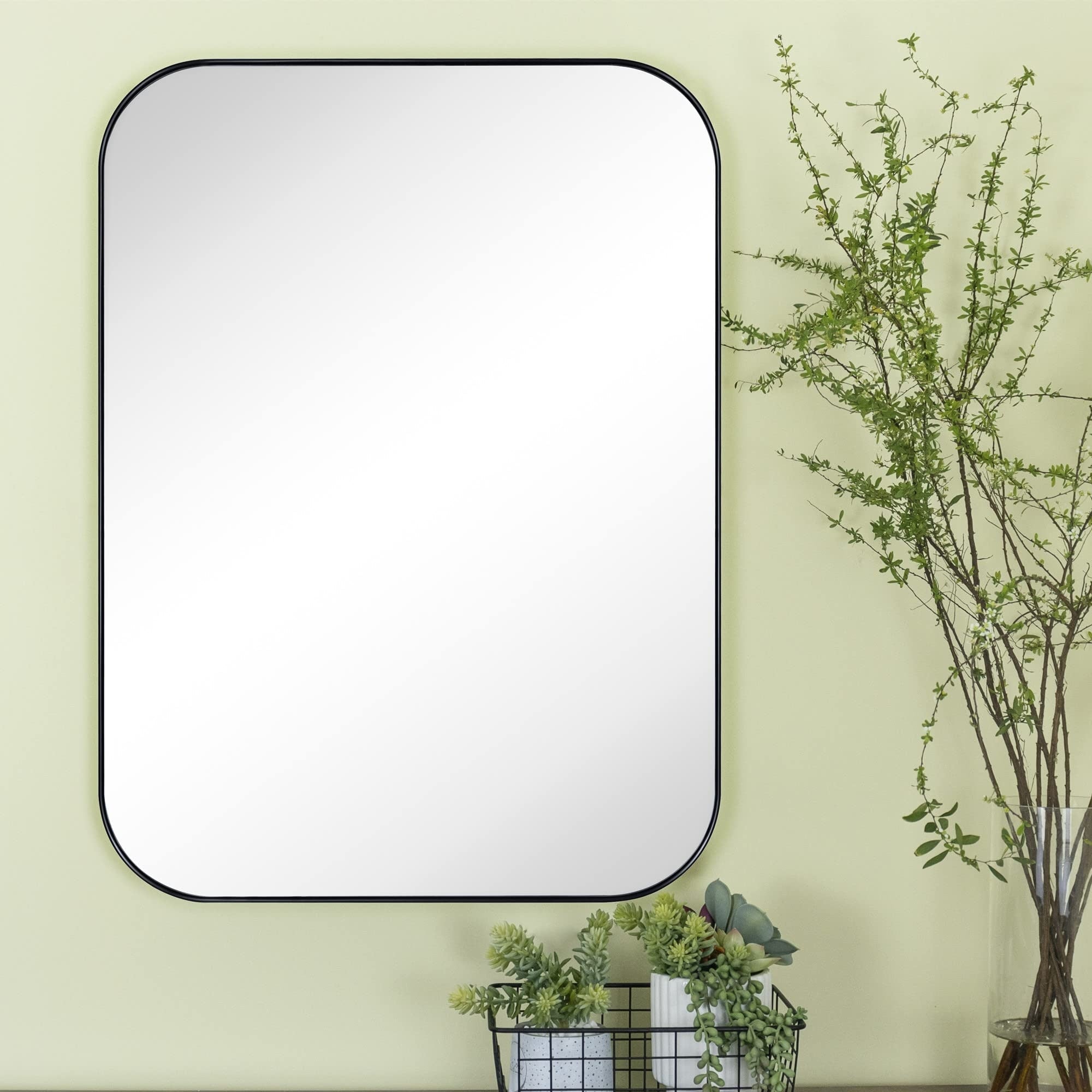 Miroirs muraux ronds en métal chic et moderne du milieu du siècle TEHOME