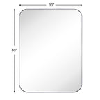 Miroirs muraux ronds en métal chic et moderne du milieu du siècle TEHOME