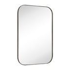 Miroirs muraux ronds en métal chic et moderne du milieu du siècle TEHOME