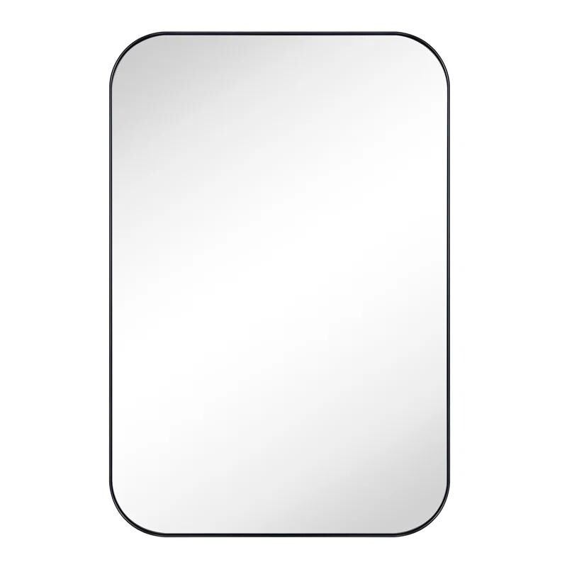 Miroirs muraux ronds en métal chic et moderne du milieu du siècle TEHOME