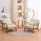 Chaise d'appoint rembourrée moderne du milieu du siècle