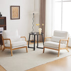 Chaise d'appoint rembourrée moderne du milieu du siècle