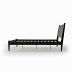 Mid-Century Panel Bed