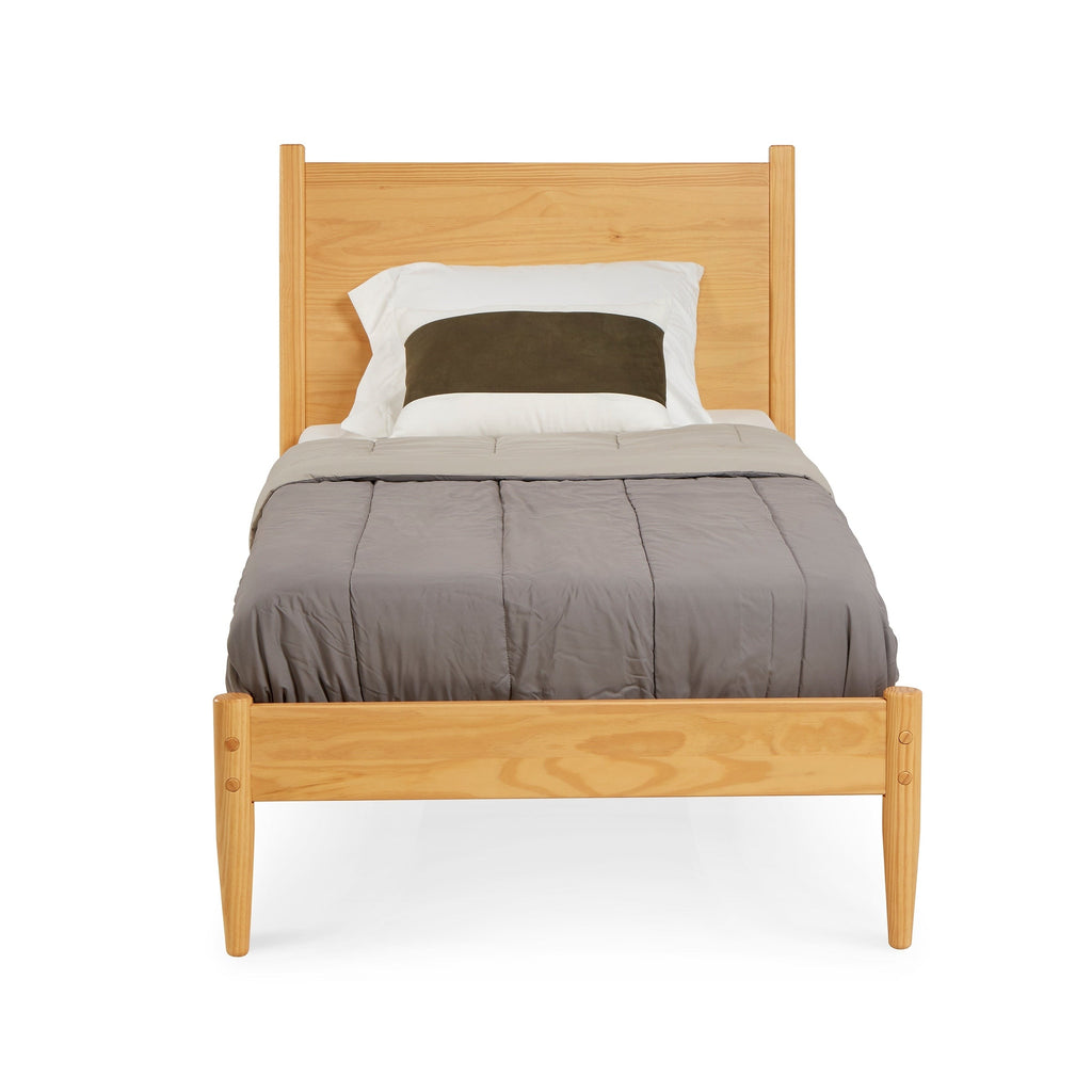 Mid-Century Panel Bed