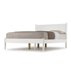 Mid-Century Panel Bed