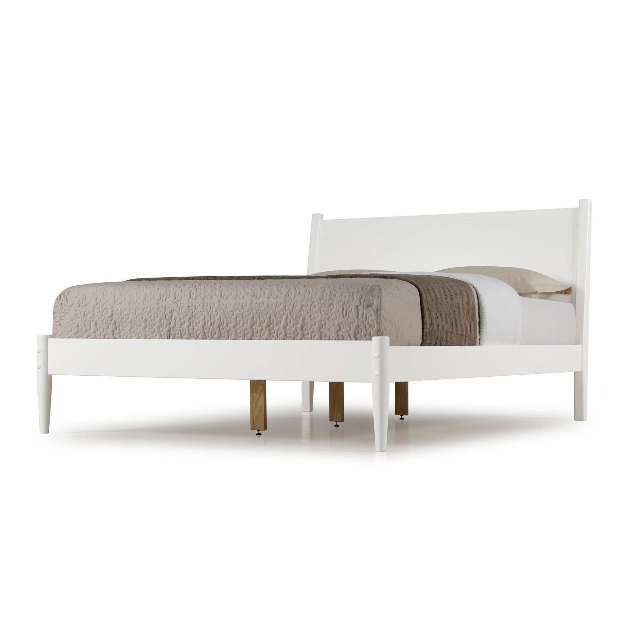 Mid-Century Panel Bed