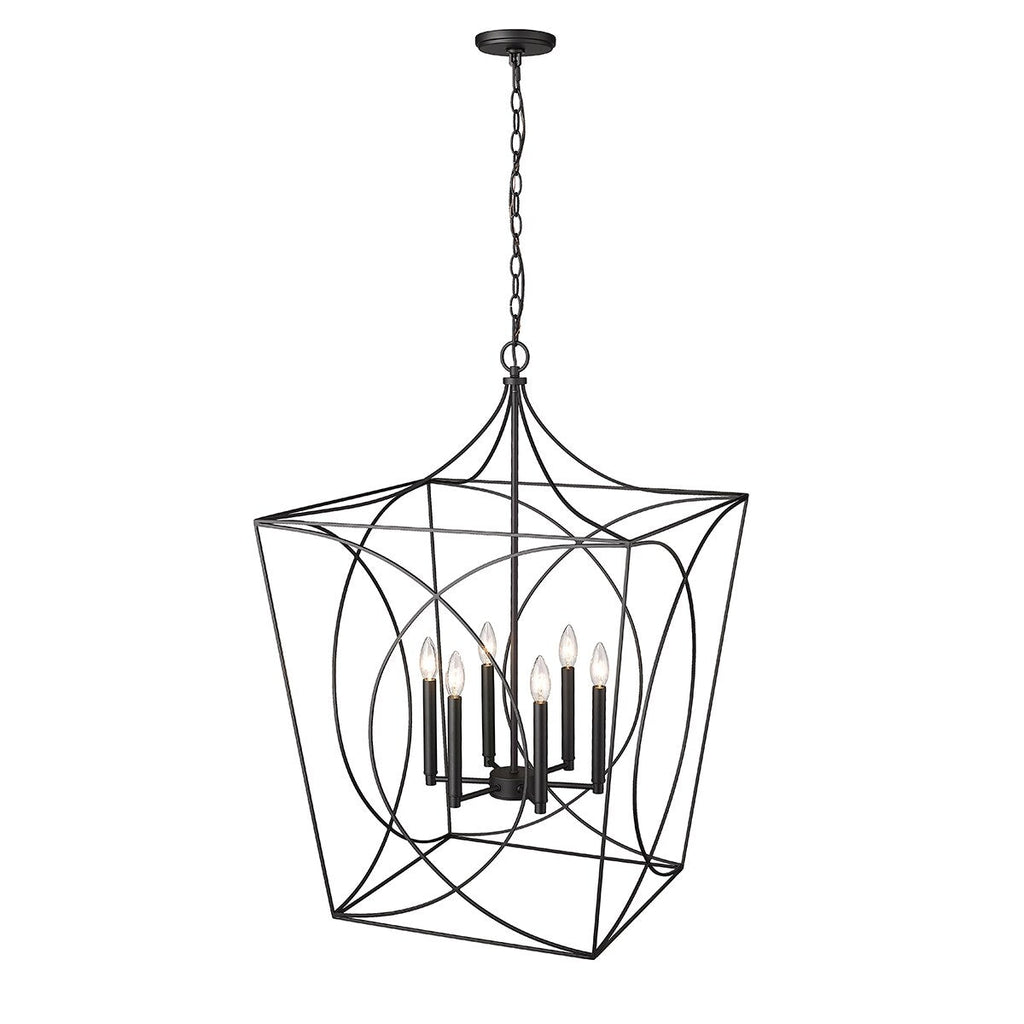 Luminaire suspendu Millennium Lighting Tracy à 4 lumières, disponible en plusieurs finitions