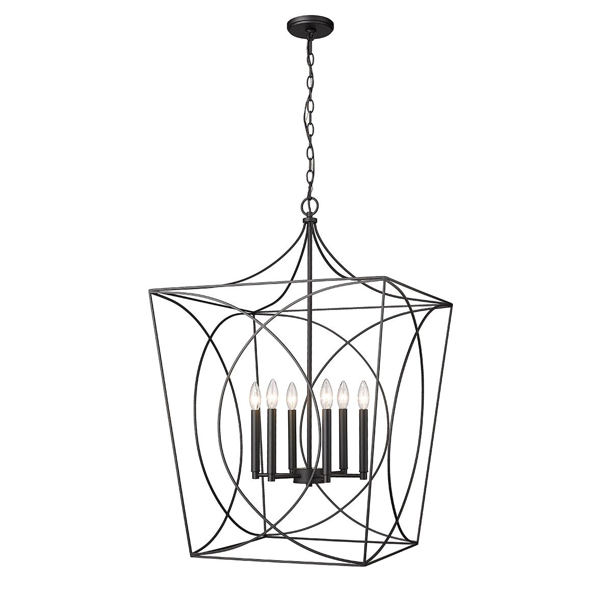 Luminaire suspendu Millennium Lighting Tracy à 4 lumières, disponible en plusieurs finitions