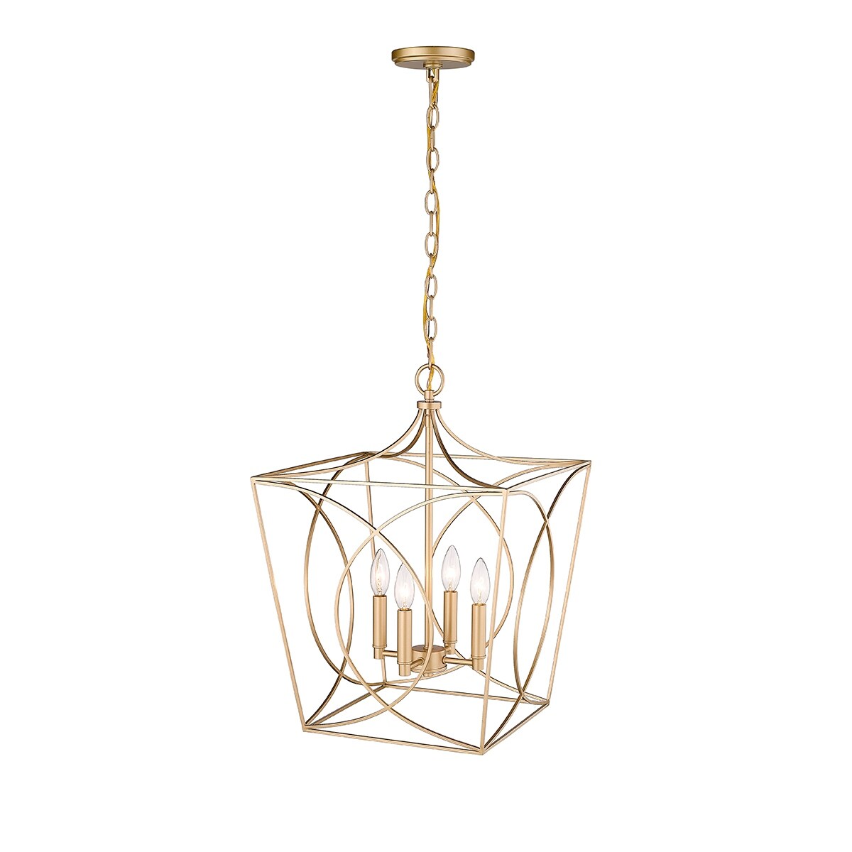 Luminaire suspendu Millennium Lighting Tracy à 4 lumières, disponible en plusieurs finitions