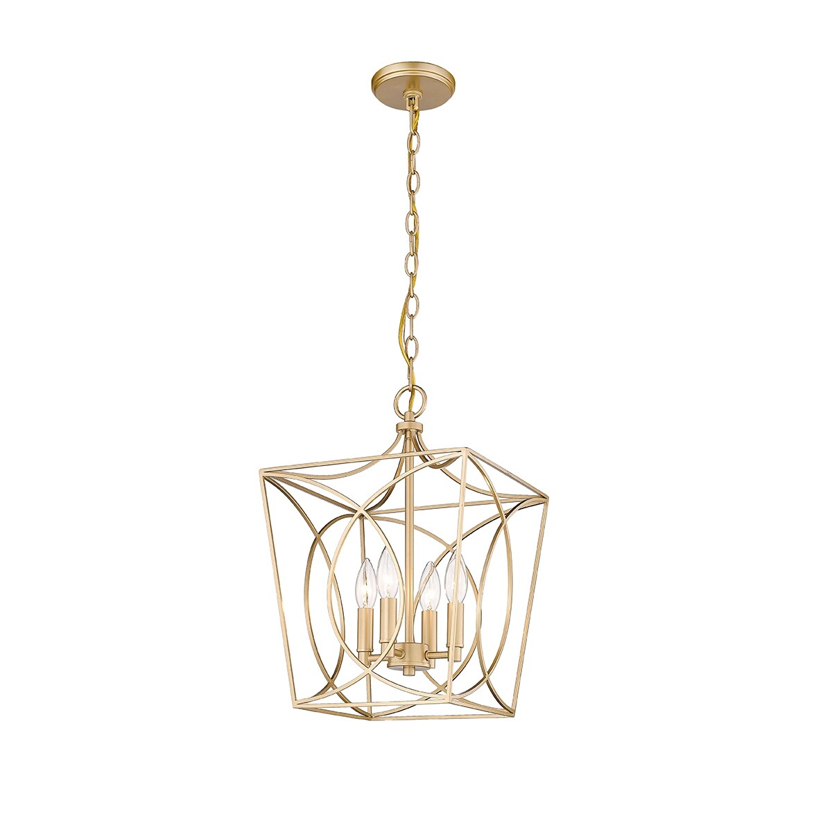 Luminaire suspendu Millennium Lighting Tracy à 4 lumières, disponible en plusieurs finitions