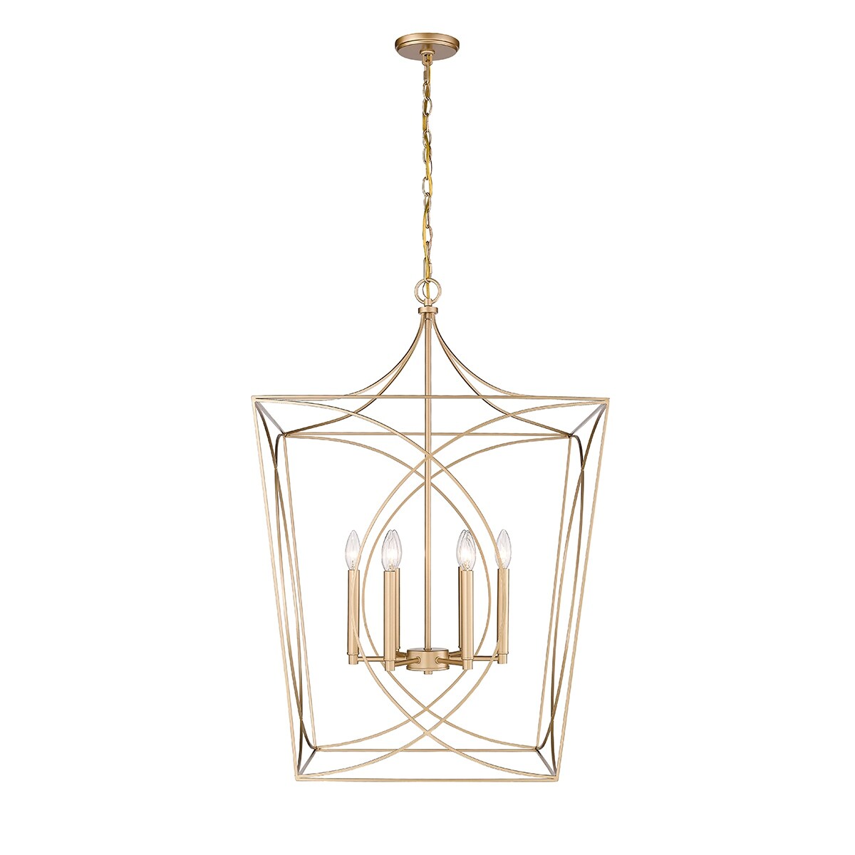 Luminaire suspendu Millennium Lighting Tracy à 4 lumières, disponible en plusieurs finitions