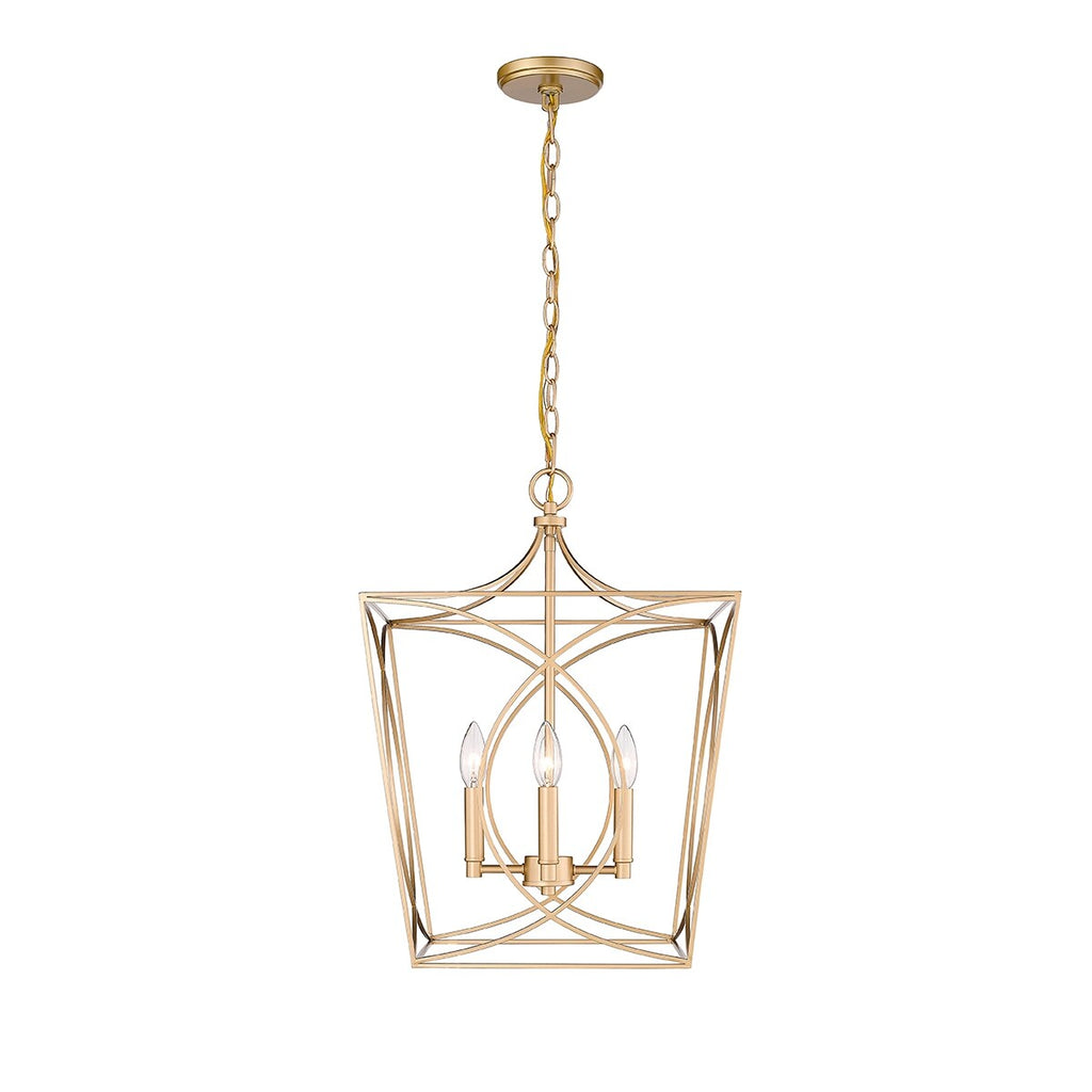 Luminaire suspendu Millennium Lighting Tracy à 4 lumières, disponible en plusieurs finitions