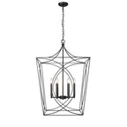 Luminaire suspendu Millennium Lighting Tracy à 4 lumières, disponible en plusieurs finitions