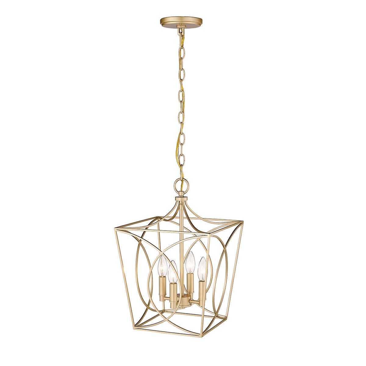 Luminaire suspendu Millennium Lighting Tracy à 4 lumières, disponible en plusieurs finitions