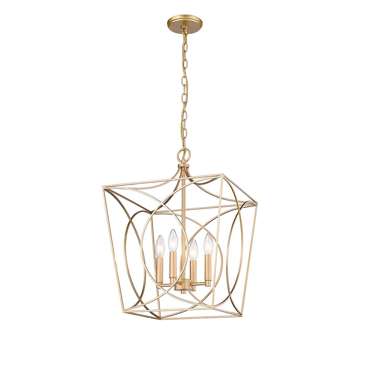 Luminaire suspendu Millennium Lighting Tracy à 4 lumières, disponible en plusieurs finitions