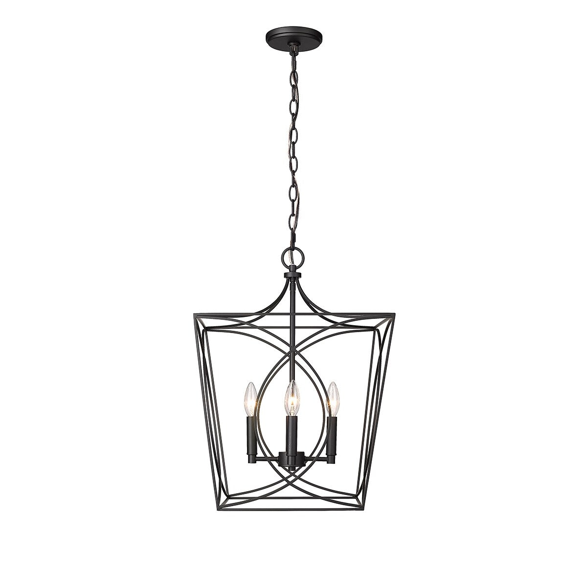 Luminaire suspendu Millennium Lighting Tracy à 4 lumières, disponible en plusieurs finitions