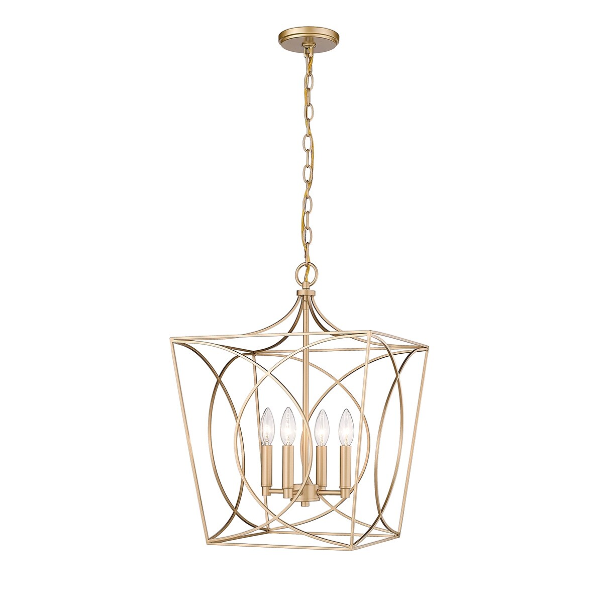 Luminaire suspendu Millennium Lighting Tracy à 4 lumières, disponible en plusieurs finitions
