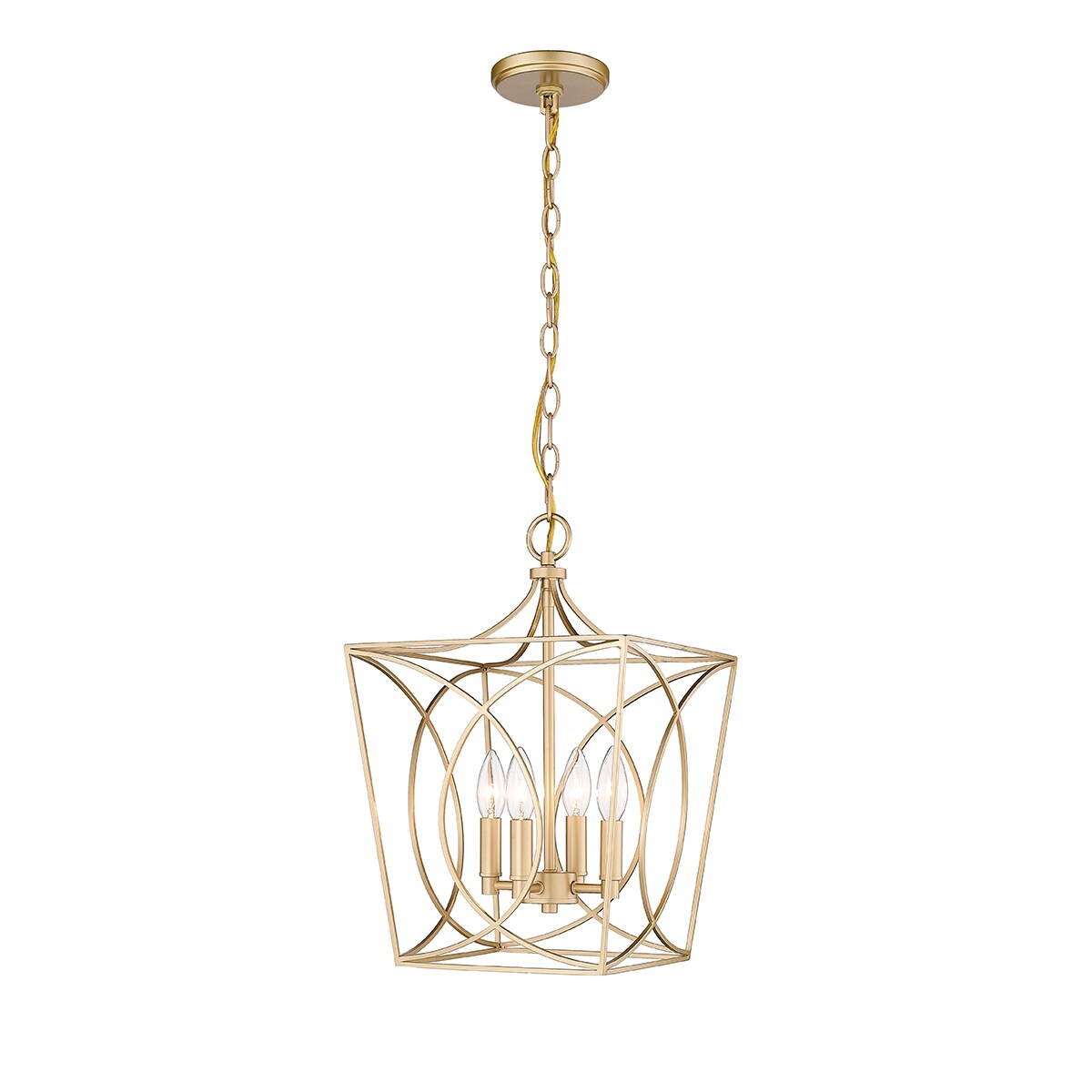 Luminaire suspendu Millennium Lighting Tracy à 4 lumières, disponible en plusieurs finitions