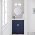 Luminaire de salle de bain à LED Truman de Millennium Lighting, disponible en plusieurs finitions