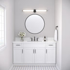 Luminaire de salle de bain à LED Truman de Millennium Lighting, disponible en plusieurs finitions