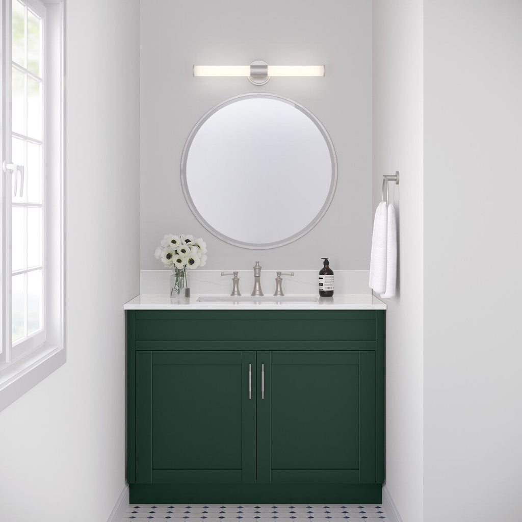 Luminaire de salle de bain à LED Truman de Millennium Lighting, disponible en plusieurs finitions