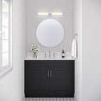 Luminaire de salle de bain à LED Truman de Millennium Lighting, disponible en plusieurs finitions
