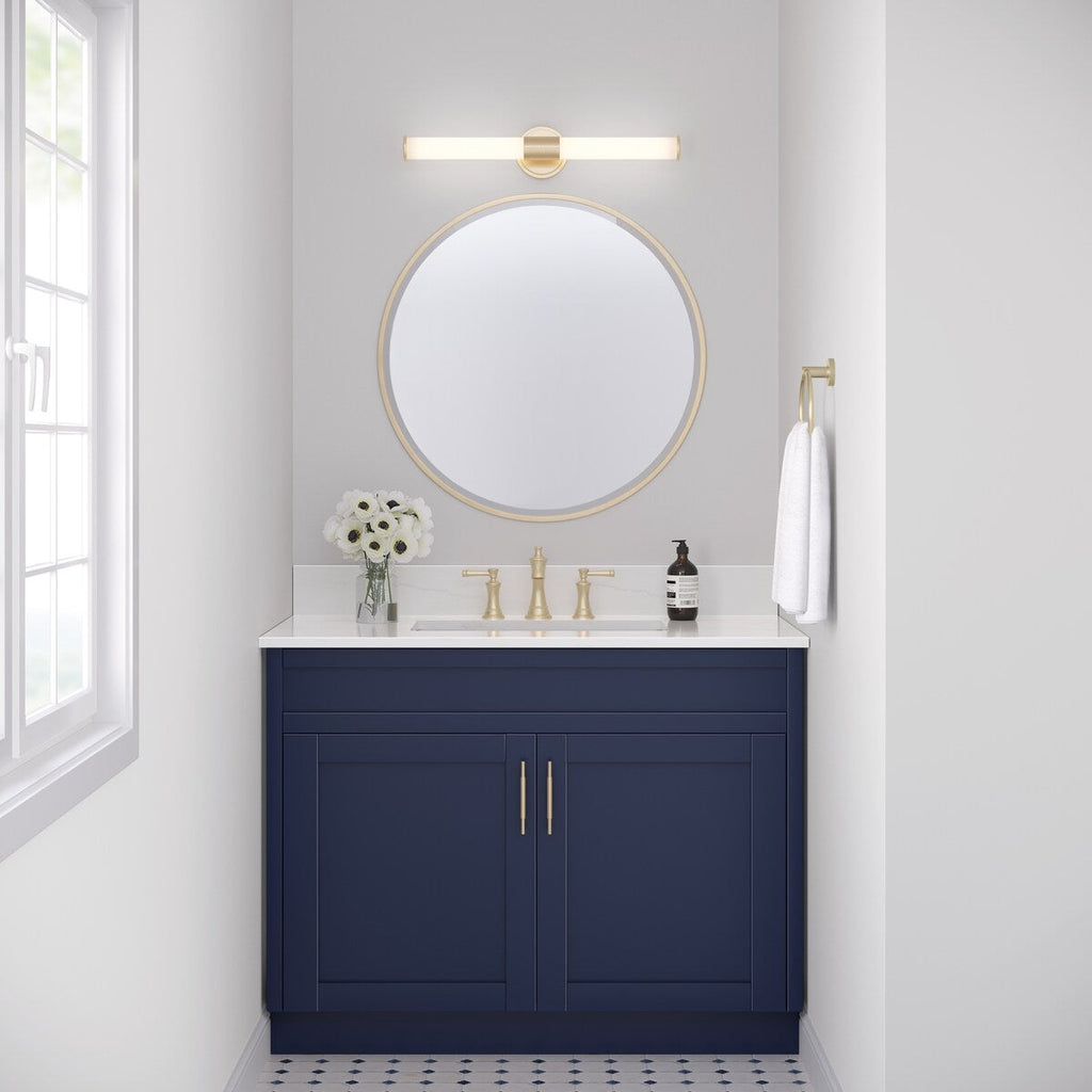 Luminaire de salle de bain à LED Truman de Millennium Lighting, disponible en plusieurs finitions