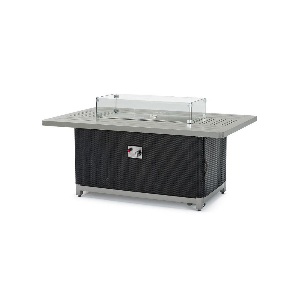 Ensemble de foyer extérieur Milo Espresso 7 pièces Sunbrella avec mouvement