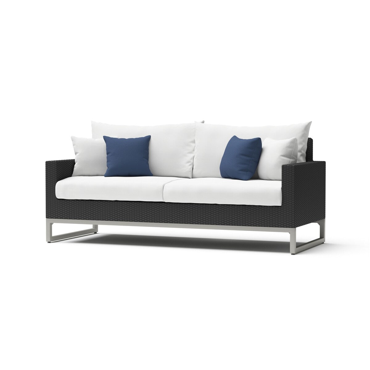 Ensemble de foyer extérieur Milo Espresso 7 pièces Sunbrella avec mouvement
