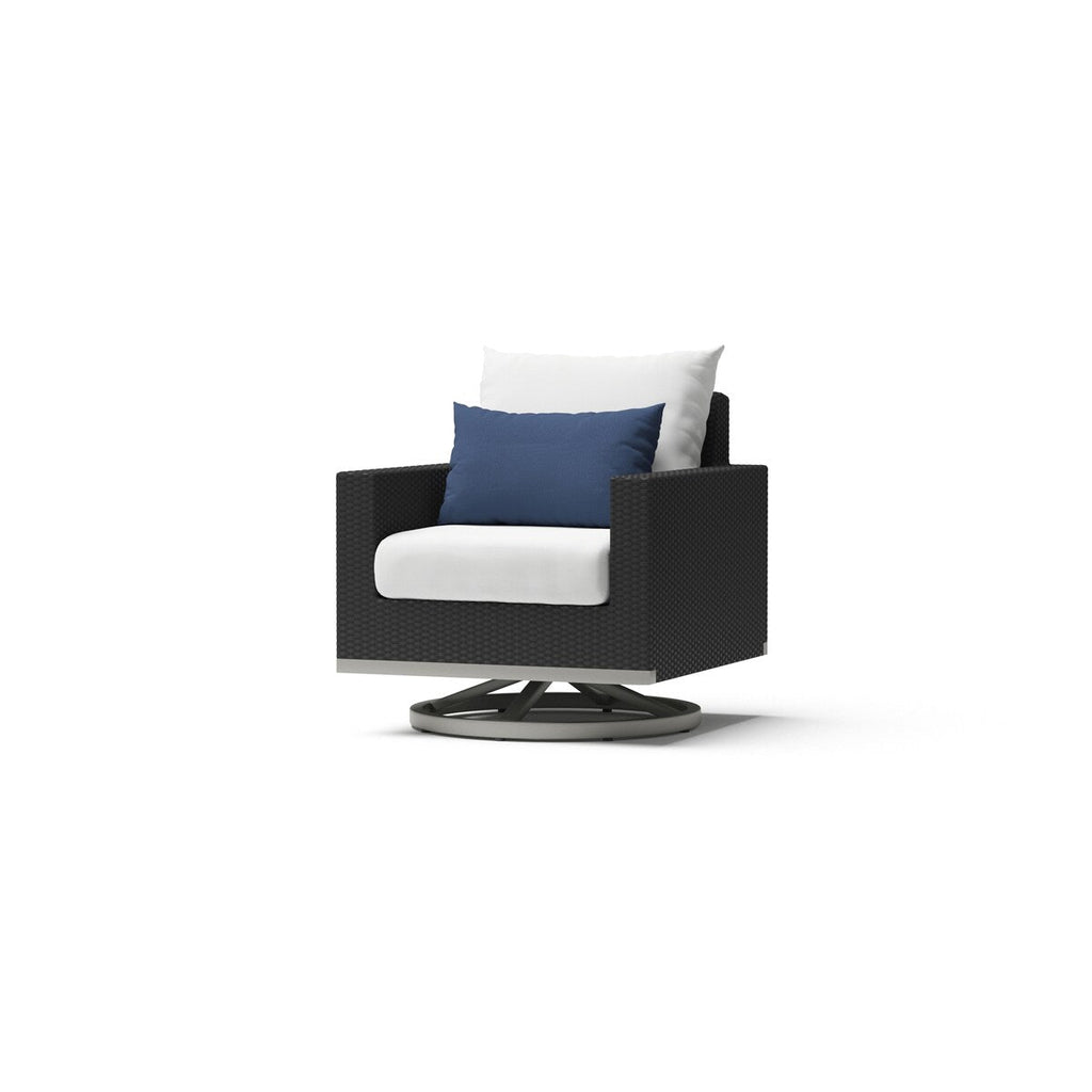 Ensemble de foyer extérieur Milo Espresso 7 pièces Sunbrella avec mouvement