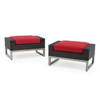 Ensemble de foyer extérieur Milo Espresso 7 pièces Sunbrella avec mouvement