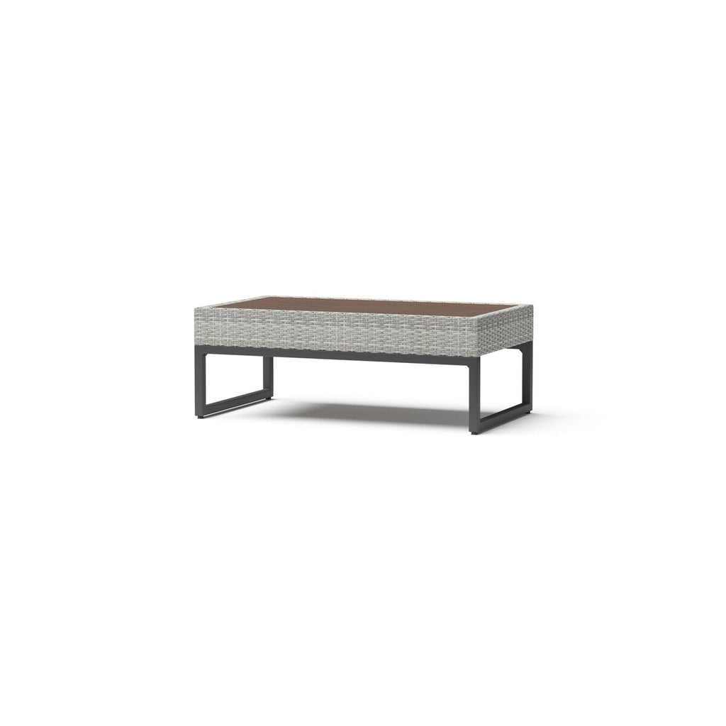Ensemble de 7 sièges profonds pour patio extérieur Milo Gray Sunbrella Motion