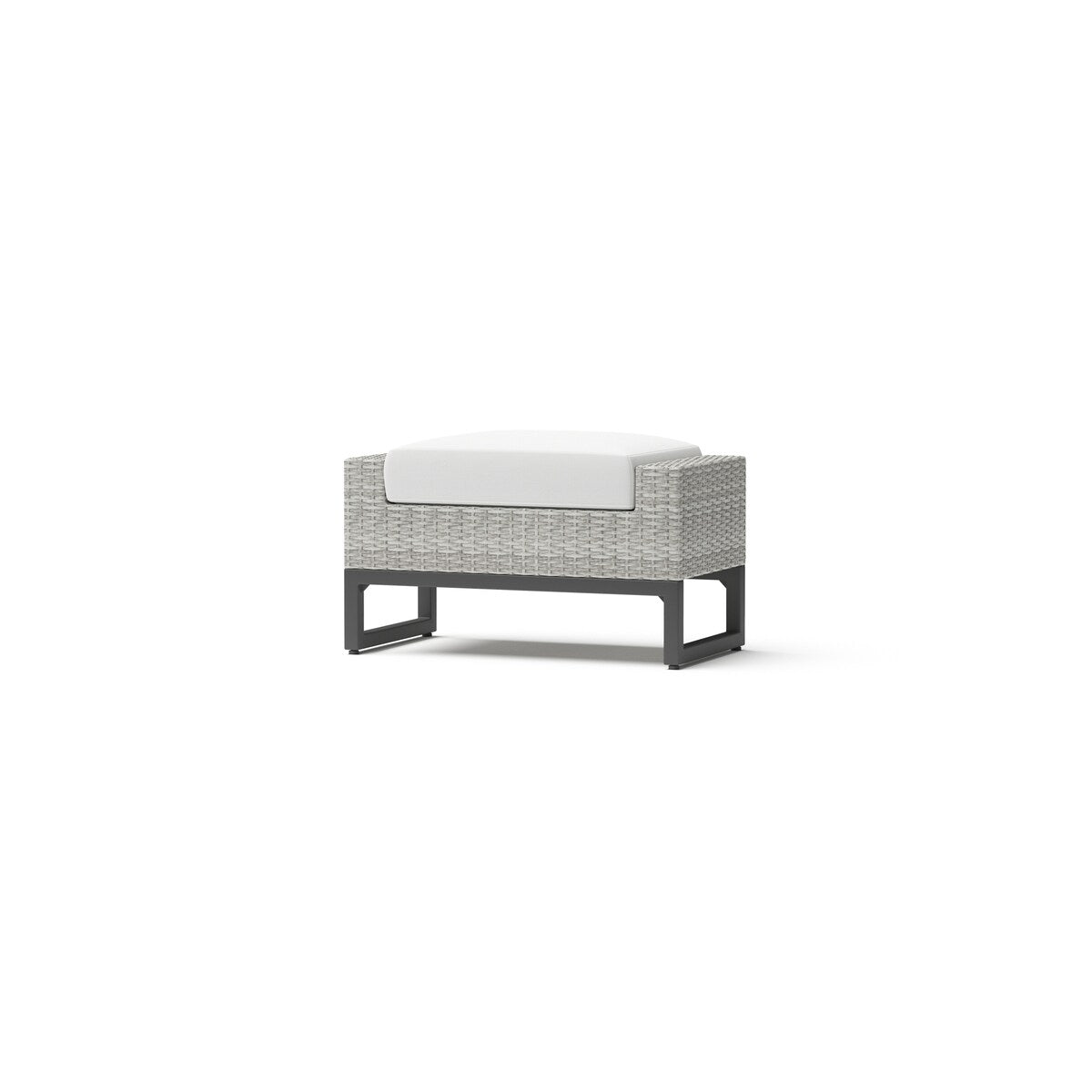 Ensemble de 7 sièges profonds pour patio extérieur Milo Gray Sunbrella Motion