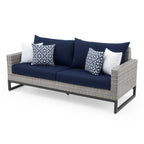 Ensemble de 7 sièges profonds pour patio extérieur Milo Gray Sunbrella Motion