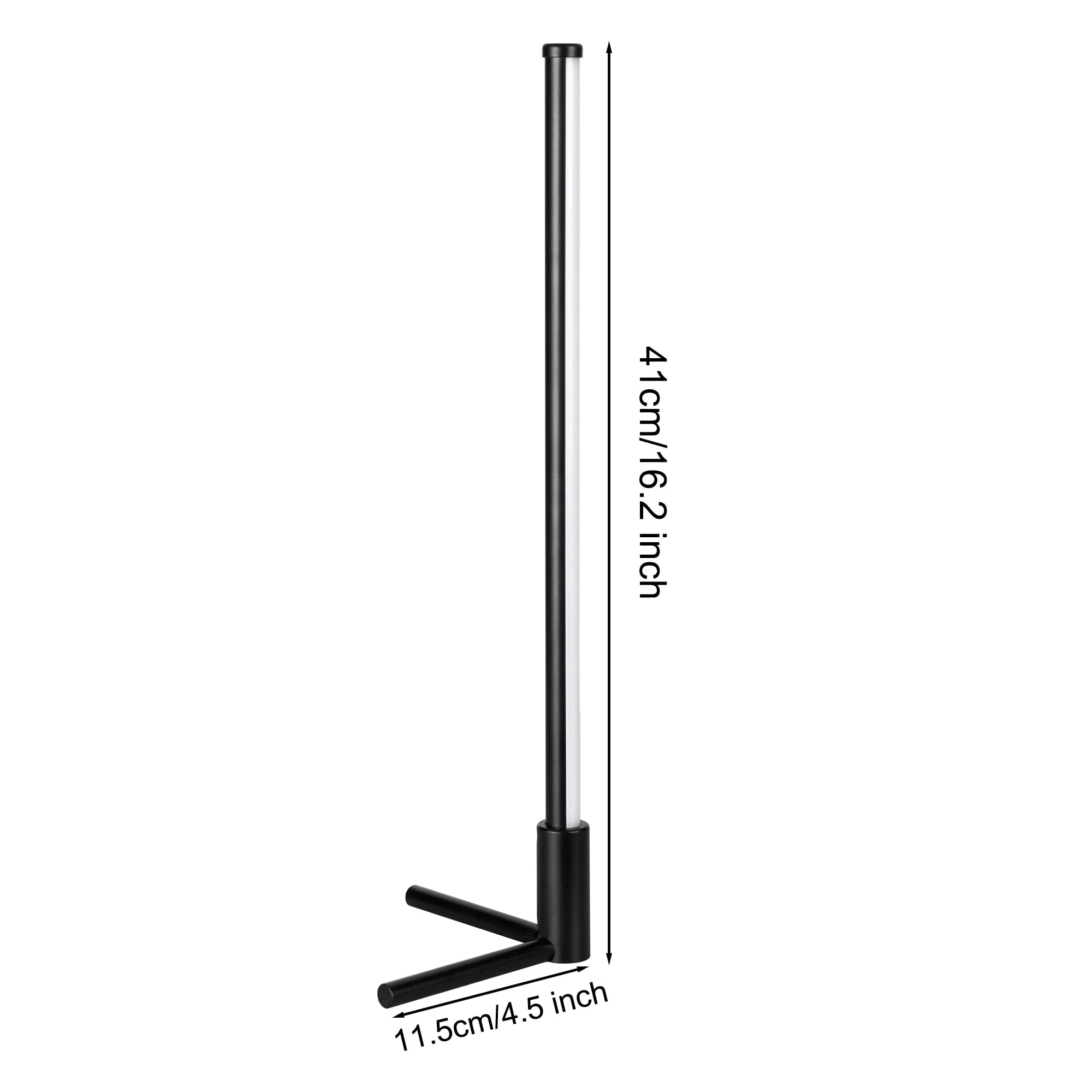 Lampe de bureau LED RGBCW minimaliste, veilleuse de chevet