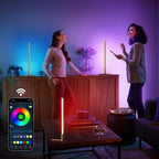 Lampe de bureau LED RGBCW minimaliste, veilleuse de chevet