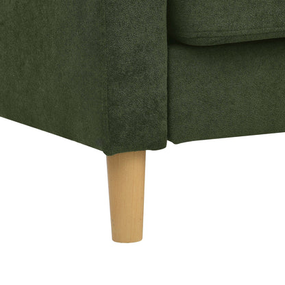 Canapé rembourré minimaliste - 2 places - 30,5 P x 66 L x 35 H