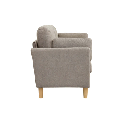 Canapé rembourré minimaliste - 2 places - 30,5 P x 66 L x 35 H