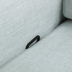 Fauteuil inclinable manuel pivotant en tissu Miralina