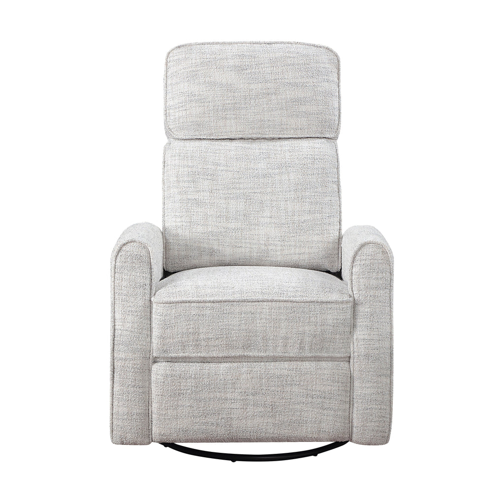 Fauteuil inclinable manuel pivotant en tissu Miralina