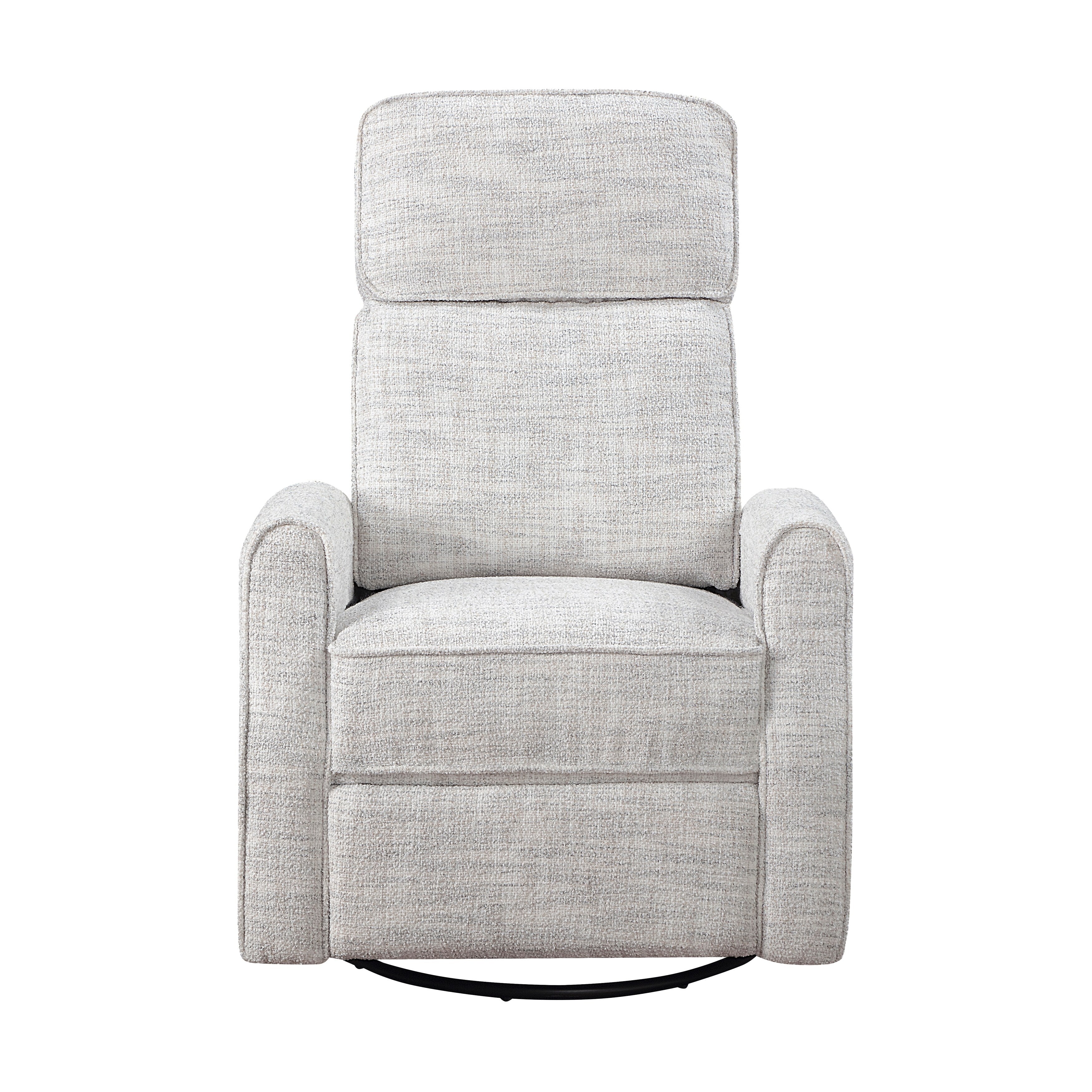 Fauteuil inclinable manuel pivotant en tissu Miralina