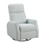 Fauteuil inclinable manuel pivotant en tissu Miralina