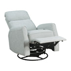 Fauteuil inclinable manuel pivotant en tissu Miralina