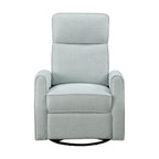 Fauteuil inclinable manuel pivotant en tissu Miralina