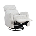 Fauteuil inclinable manuel pivotant en tissu Miralina