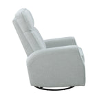 Fauteuil inclinable manuel pivotant en tissu Miralina