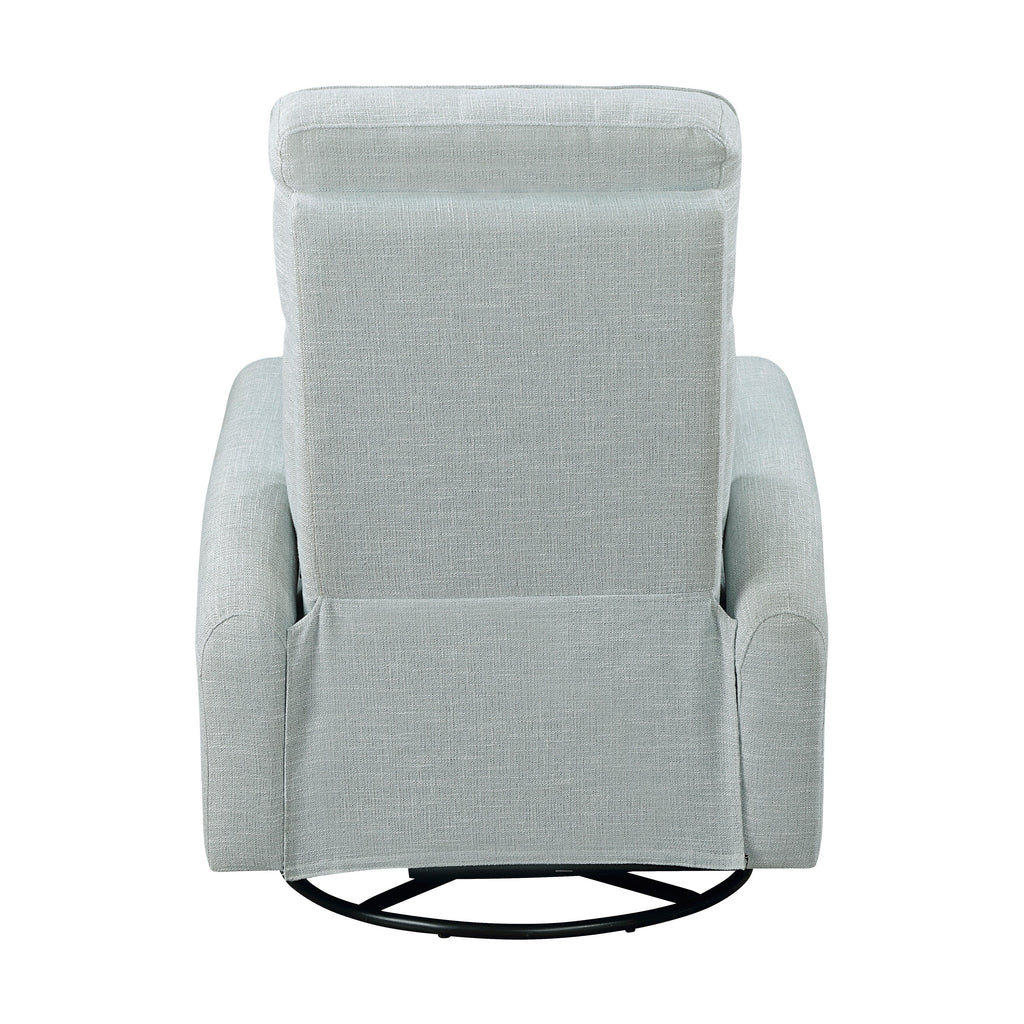 Fauteuil inclinable manuel pivotant en tissu Miralina