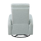Fauteuil inclinable manuel pivotant en tissu Miralina
