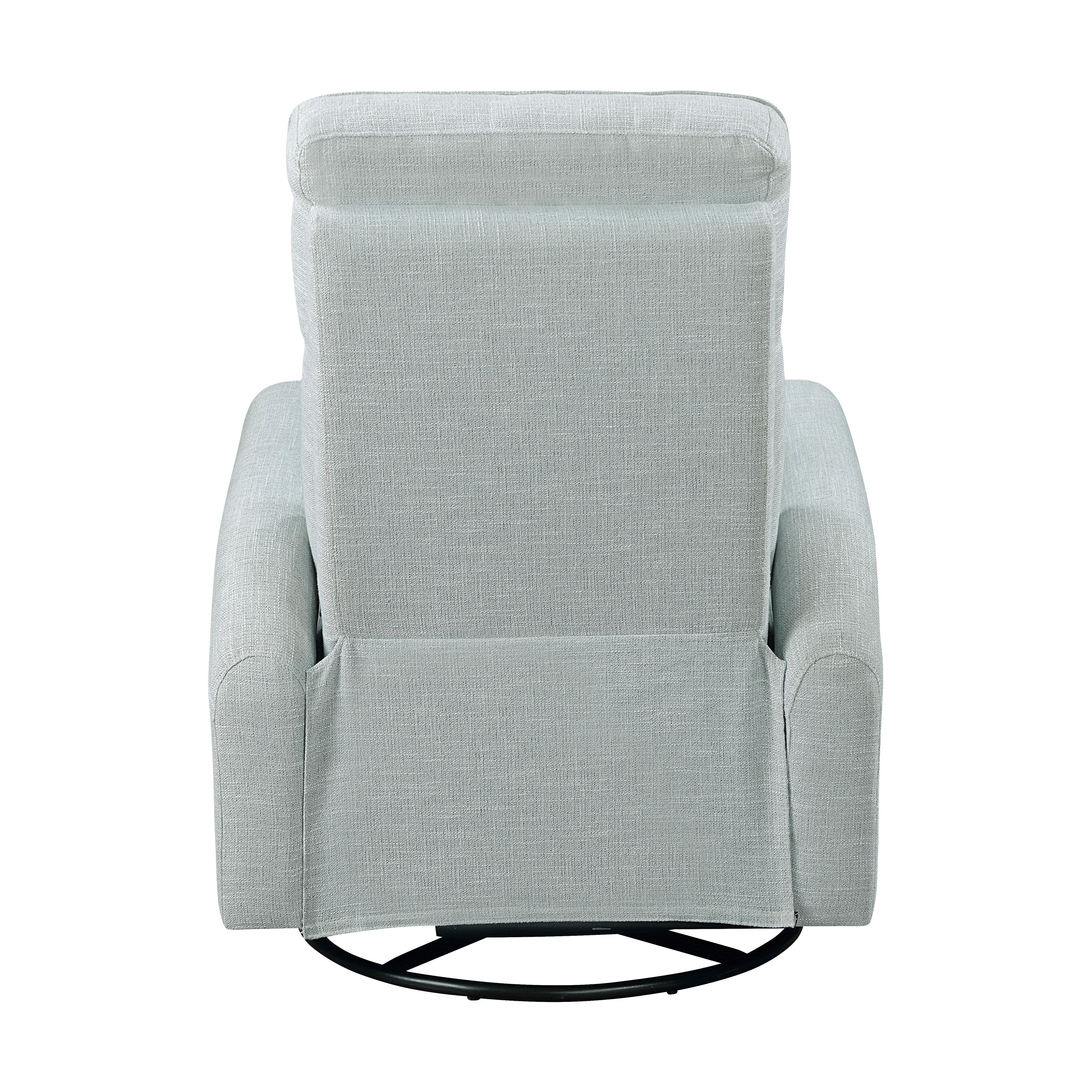 Fauteuil inclinable manuel pivotant en tissu Miralina