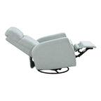 Fauteuil inclinable manuel pivotant en tissu Miralina